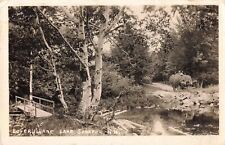 Lover's Lane Lake Sunapee NH 1945 RPPC B601 picture