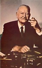 Herbert Hoover (1974-1964), 31st US President, West Branch, Iowa --POSTCARD picture