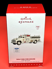 NIB 2015 “1956 Ford Fire Engine” Fire Brigade *Magic* Hallmark/Keepsake Ornament picture