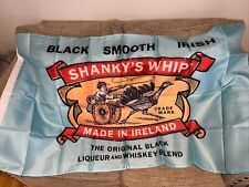 Shanky’s Whip Irish Black Liqueur  Wall Flag. 36 By 60 Inch Wide New picture