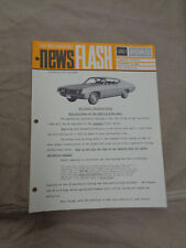 Original Dec 1969 Ford Dealer Merchandising Newsflash New 69 Torino Sportsroof picture