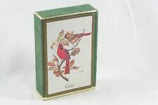 1960s CONGRESS PINOCHLE Cardinals Birds Playing Card Deck picture