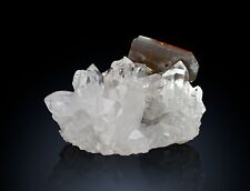 18 gram Phantom Brookite Crystal with Quartz on Matrix from Baluchistan Pakistan picture