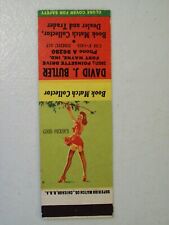 1940's War Time WWII Superior Match Co. Matchbook Cover, Good Pickin's Girl picture