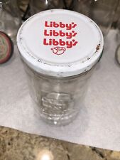 Vintage Libby's Libby's Libby's Tomato Juice Glass Jar picture