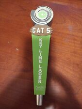 CAT 5 Key Lime Lager Tap Handle New 11