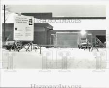 1990 Press Photo Bowman Elementary School under construction in Anchorage picture