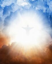Catholic print picture - Jesus Christ in Heaven R - 8