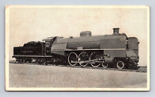 1934 D&H Delaware & Hudson Railroad Locomotive 653 Century of Progress Postcard picture