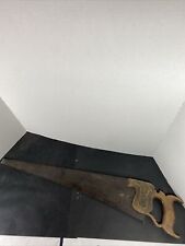 Vintage EARLY thos Tillotson Co Sheffield Hand Saw  picture