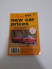 VERY GOOD Edmund's 1991 New Car Prices June picture