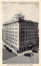 SC~SOUTH CAROLINA~GREENVILLE~HOTEL GREENVILLE~MAILED 1942 picture
