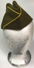 WWI US ARMY CAVALRY OFFICER M1917 WOOL OVERSEAS FIELD CAP HAT-LARGE picture