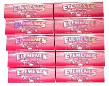 Elements PINK Rolling Paper 1 1/4 1.25 Ultra Thin Cigarette Paper 10 Booklets picture
