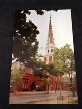 Lancaster Pennsylvania First Presbyterian Church Vintage Color Postcard Unposted picture