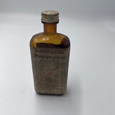 Antique Medicine Bottle Panopepton Fairchild Brothers and Foster Amber picture