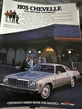 1975 Chevrolet Chevelle Malibu and Laguna S3 Original Car Sales Brochure Catalog picture