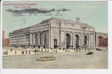 Proposed Grand Central Terminal / Depot New York City NYC RR Station POSTED 1910 picture