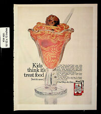 1971 Chef Boyardee Spaghetti & Meat Balls Tomato Kids Vintage Print Ad 22186 picture