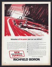 1964 RICHFIELD BORON GAS Print Ad 