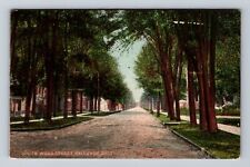 Bellevue OH-Ohio, Residential District South West Street Vintage Postcard picture