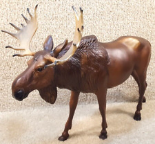 Vintage Breyer Molding Model #79 Brown Moose 13 Inches Long 10 Inches Tall picture