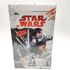 2017 TOPPS STAR WARS THE LAST JEDI HOBBY BOX FACTORY SEALED NEW picture