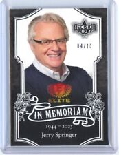 2024 JERRY SPRINGER DECISION ELITE RAINBOW IN MEMORIAM #ED 04/10 picture