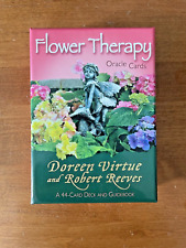 Flower Therapy 44-Card Oracle Deck with Guidebook–Doreen Virtue & Robert Reeves picture