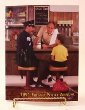 VTG 1991 Fresno California Police Annual Cop Magazine Year Book Yearbook Booklet picture