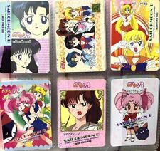 At That Time 2 Sailor Moon Card Set Usagi Ami Rei Makoto Minako Chibiusa Mercury picture