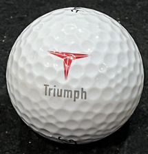 Triumph Motorcycles Logo Golf Ball Dual Sided Souvenir Ball picture