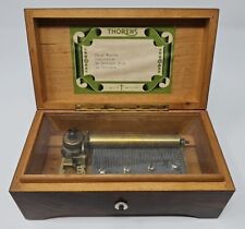 Antique Swiss Thorens Music Box 50 Key 4 Songs (Watch The Video) picture