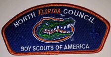 North Florida Council Florida Gators design (blue)  council shoulder patch. picture