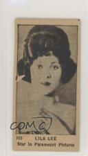 1922 Starring In Strip Cards W991 Numbered Lila Lee #165 m4e picture