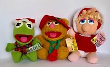 VINTAGE 1987 - 88 PLUSH MCDONALDS Christmas Muppet Babies w. tags picture