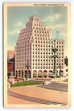 Postcard Circle Tower in Indianapolis Indiana IN picture