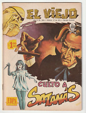 El Viejo #100 - Mexican Horror Comic Book - Painted Cover - Mexico 1971 picture