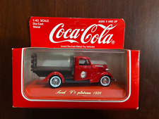 Coca Cola 1/43 Scale 1936 Ford V8 Plateau Die-Cast Metal Made in France (1996) picture