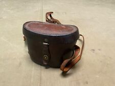 ORIGINAL WWII US ARMY M1938 OFFICER & NCO  BINOCULARS LEATHER CARRY CASE picture
