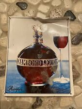 Chambord Liqueur Recipe Booklet Promo Cocktail + Food Vintage picture