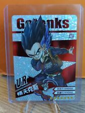 Dragon Ball Heroes Gotenks Drip Anime Card Wearing Bape Ape Ultra Rare S + stand picture