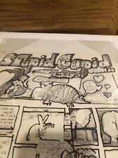 Dustin Dirty Original Comix Art.  Stupid Cupid. Full Story  Santa Cruz Artist? ￼ picture