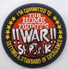 The Home Depot War Committed to Excellence Rare Collectible Millitery Patch picture