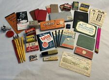 Vintage Mixed Lot of Mostly New Office Supplies Fountain Pens, Lead, Pencils + picture