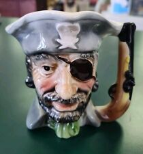 Vtg Royal Crown Character Mug Pirate Captain Head Face Cup picture