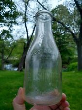 1930s Quart MILK BOTTLE from R.L. SUMNER of SOUTH ATTLEBORO MA Raymond L. Sumner picture