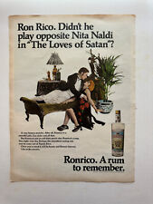 1967 Ronrico Puerto Rican Rum, Dodge Fever 68 Dodge Dart Vintage Print Ads picture