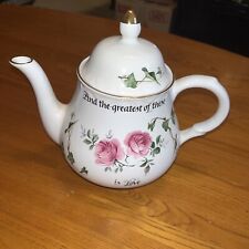 Vintage A Collectible Design by CARPENTREE Ceramic Teapot 7