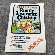 Vintage 1987 State Farm Insurance Rand McNally Road Atlas Maps, US Mexico Canada picture